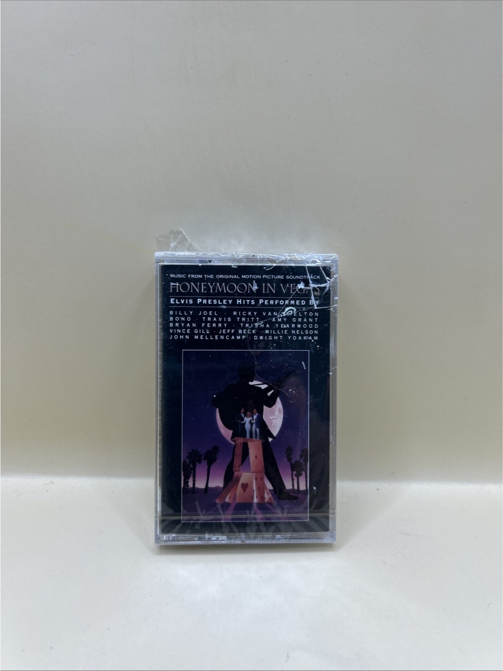 Honeymoon In Vegas Soundtrack (Cassette) SEALED BROKEN CRACKED CASE✅